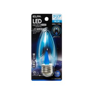 朝日電器 エルパ ELPA エルパ LDC1CB-G-G339 LEDシャンデリア球 E26 ELPA 朝日電器