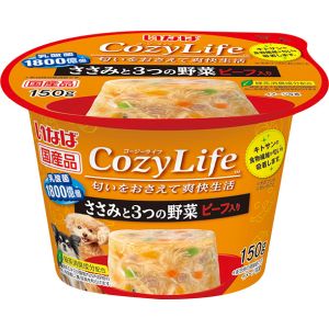 いなばペットフード いなば Cozy Lifeカップ ささみと3つの野菜 ビーフ入り 150g 324000