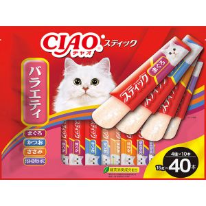 いなばペットフード いなば CIAOスティック バラエティ 40本入り