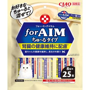 いなばペットフード いなばペットフード CIAO forAIM ちゅ～るタイプ アミノ酸S18 8g×25本入