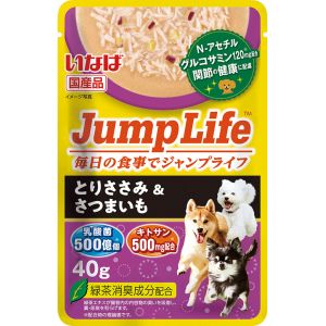 いなばペットフード いなば JumpLifeパウチ とりささみ さつまいも 40g