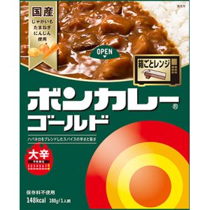 大塚食品 Otukafoods ボンカレーゴールド 大辛 180g