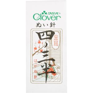 クロバー Clover クロバー 金耳針 四ノ三半 25本入り 11-368