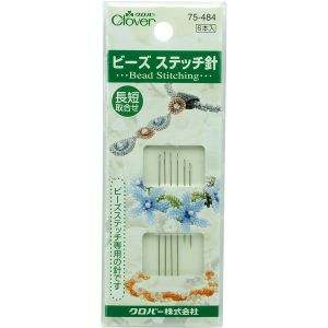 クロバー Clover クロバー ビーズステッチ針 長短取合せ 6本入 75-484