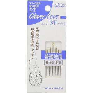 クロバー Clover クロバー 手縫針 絆  普通地用ぬい針セット 77-022