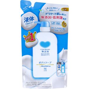 牛乳石鹸 牛乳石鹸 カウブランド 無添加 ボディソープ 詰替用 380mL