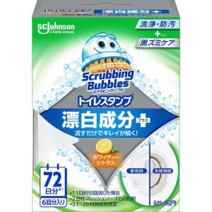 ジョンソン Johnson ジョンソン スクラビングバブル トイレスタンプ 漂白成分プラス ホワイティーシトラス 本体 38g