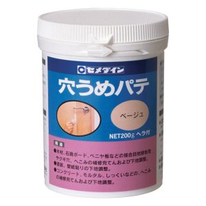 セメダイン セメダイン HJ-008 穴うめパテ ベージュ ポリ容器 200g