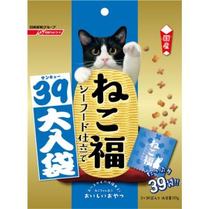 日清ペットフード 日清 ねこ福 39 大入り袋 シーフード仕立て 117g 猫 おやつ