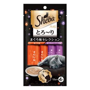 マース MARS マース シーバ とろ～り メルティ まぐろ味セレクション 12g×4P