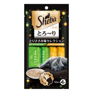 マース MARS マース シーバ とろ～り メルティ とりささみ味セレクション 12g×4P