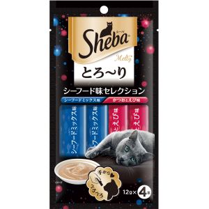 マース MARS マース シーバ とろ～り メルティ シーフード味セレクション 12g×4P