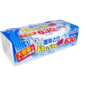 白元アース 白元アース ドライ ドライUP 湿気とり 大容量 630mL×3コ入