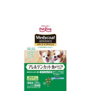 ペットライン PETLINE ペットライン メディコートアドバンス アレルゲンカット 魚 えんどう豆たんぱく 1歳から 750g 250g×3