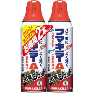 フマキラー フマキラー 448825 Aダブルジェット450ml 2P 15個 メーカー直送 代引不可 北海道沖縄離島不可