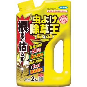 フマキラー フマキラー 450019 除草剤 根まで枯らす虫よけ除草王プレミアム2L