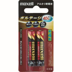 マクセル maxell マクセル LR03 T 2B アルカリ乾電池 単4 2個入りパック