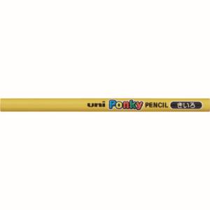 三菱鉛筆 uni 三菱鉛筆 K800.2 色鉛筆ポンキー単色 黄