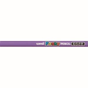 三菱鉛筆 uni 三菱鉛筆 K800.12 色鉛筆ポンキー単色 紫