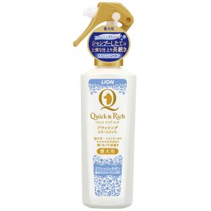 ライオン商事 LION PET ライオン クイック＆リッチ ブラッシングトリートメント 愛犬用 リフレッシュサボン 200ml