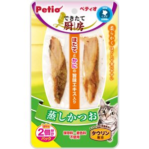 ペティオ Petio ペティオ できたて厨房 キャット 蒸しかつお 35g