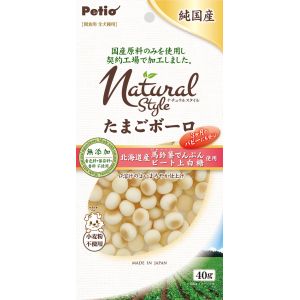 ペティオ Petio ペティオ ナチュラルスタイル たまごボーロ 40g 2204410