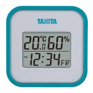 タニタ TANITA タニタ TT-558-BL デジタル温湿度計 ブルー TANITA