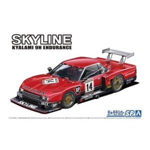 アオシマ アオシマ 61244 ザ☆モデルカー SP 1/24 ニッサン R30 スカイラインターボ キャラミ9時間耐久仕様 82 SD