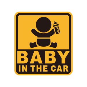 セイワ SEIWA セイワ セーフティサイン BABY IN THE CAR WA120