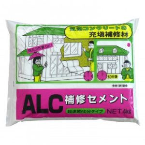 家庭化学工業 家庭化学工業 ALC補修セメント 4kg 超速60分