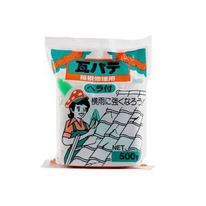 家庭化学工業 家庭化学工業 瓦パテ 黒 500g