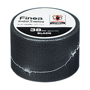 ムトー MUTOH ムトー 1652 フィノア S.P Fカラーテープ 3.8cm ブラック Finoa