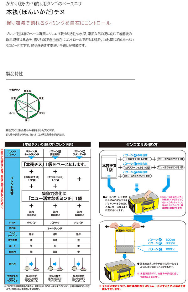  マルキュー マルキュー 本筏 ほんいかだ チヌ 5000g クロダイ チヌ