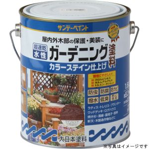 サンデーペイント 水性 ガーデニング塗料 カラーステイン オーク 7L 屋