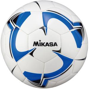ミカサ MIKASA ミカサ サッカーボール 4号球 レクレーション用 ホワイト×ブルー F4TPVWBLBK