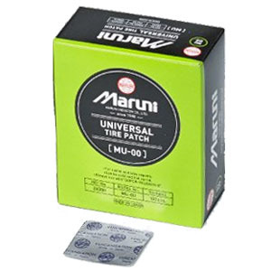 マルニ工業 Maruni マルニ工業 ユニバーサル タイヤパッチ 43ミリ径 100枚 MU-00