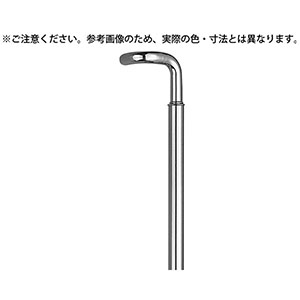 シロクマ シロクマ L型丸棒取手 600mm ミガキ NO-257L | プレミアム