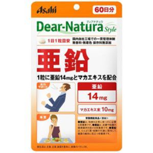 アサヒグループ食品 Asahi アサヒ ディアナチュラ スタイル 亜鉛 パウチタイプ 60粒