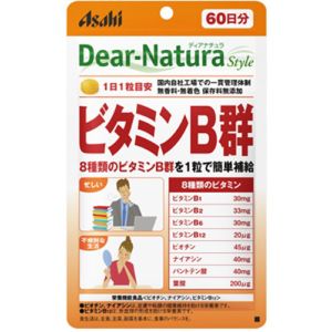 アサヒグループ食品 Asahi アサヒ ディアナチュラ スタイル ビタミンB群 パウチタイプ 60粒