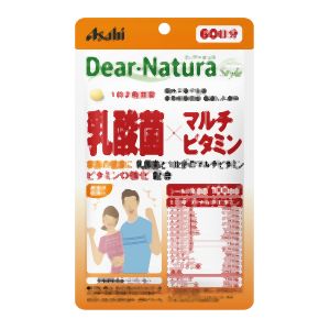 アサヒ アサヒ ディアナチュラ スタイル乳酸菌×マルチビタミン 60日