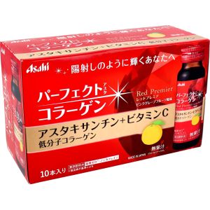 アサヒ アサヒ パーフェクトアスタ コラーゲンドリンク レッドプレミア 50mL×10本