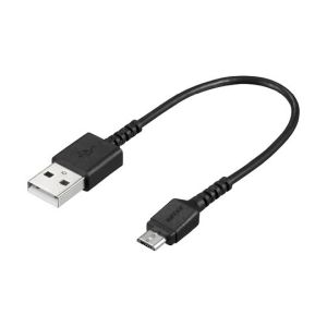 バッファロー BUFFALO バッファロー BSMPCMB101BK USB2.0ケーブル Type-A to microB ブラック 0.1m