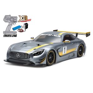 タミヤ TAMIYA タミヤ 57900 1/10RC XB MERCEDES-AMG GT3 TT-02シャーシ