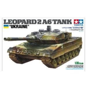 タミヤ TAMIYA タミヤ 25207 1/35 レオパルト2A6戦車 ウクライナ軍