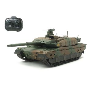 タミヤ TAMIYA タミヤ 48215 1/35電動RCタンク 陸上自衛隊 10式戦車 専用プロポ付キ 