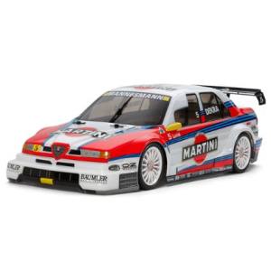 タミヤ TAMIYA タミヤ 58606 1/10RC アルファロメオ 155 V6 TI マルティーニ TT-02シャーシ