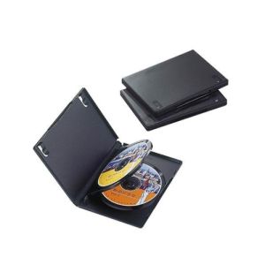 エレコム ELECOM DVDトールケース 3枚収納(3枚パック・ブラック) CCD