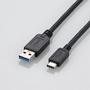 エレコム(ELECOM) USB3.1ケーブル/A-Cタイプ/ノーマル/1.5m/ブラック USB3-AC15BK