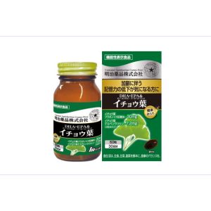 明治薬品 明治薬品 健康きらり DHA EPAイチョウ葉 60粒