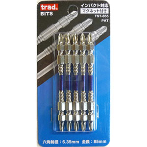 TRAD TRAD TST-855 5PCスリムトーションビット 三共コーポレーション